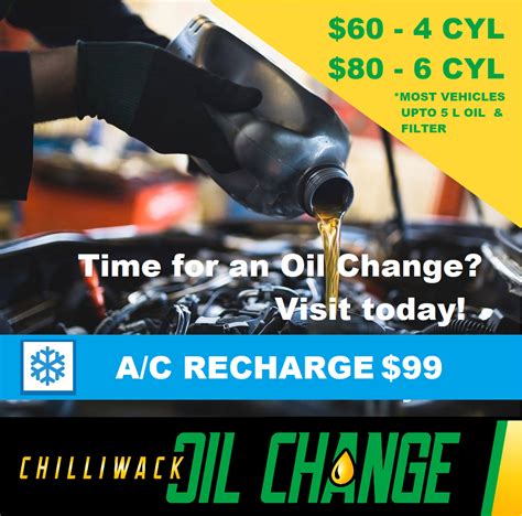 oil change chilliwack|oil change chilliwack bc.